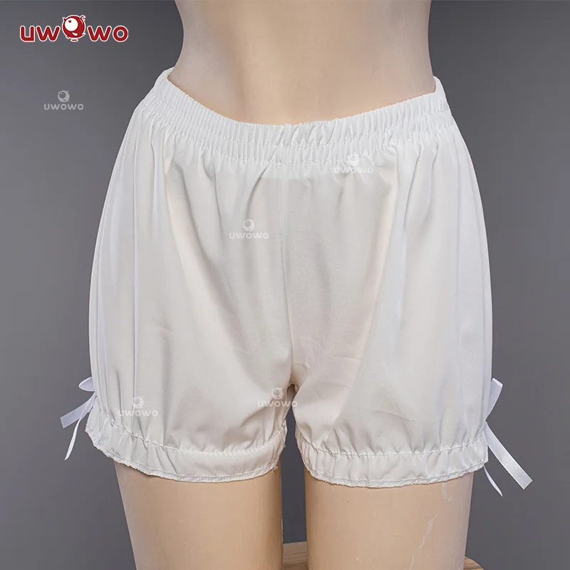 UWOWO Genshin Impact Kokomi Cosplay Petticoat Exclusive Bunny Suit Cosplay Shorts Cute Pumpkin Shorts White