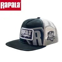 RAPALA Fishing Mesh Hat Breathable/LED Hat/Outdoor Sports Sunshade Hat Baseball Cap Adjustable Summer Hat Fishing Gear