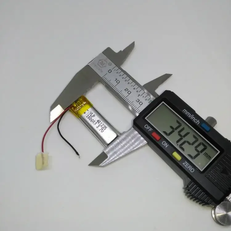 Nuova batteria per auricolare Bluetooth Bt320s calda Batteria al litio da 3,7 V 130 mAh di grande capacità 401235   asta autoscatto generale