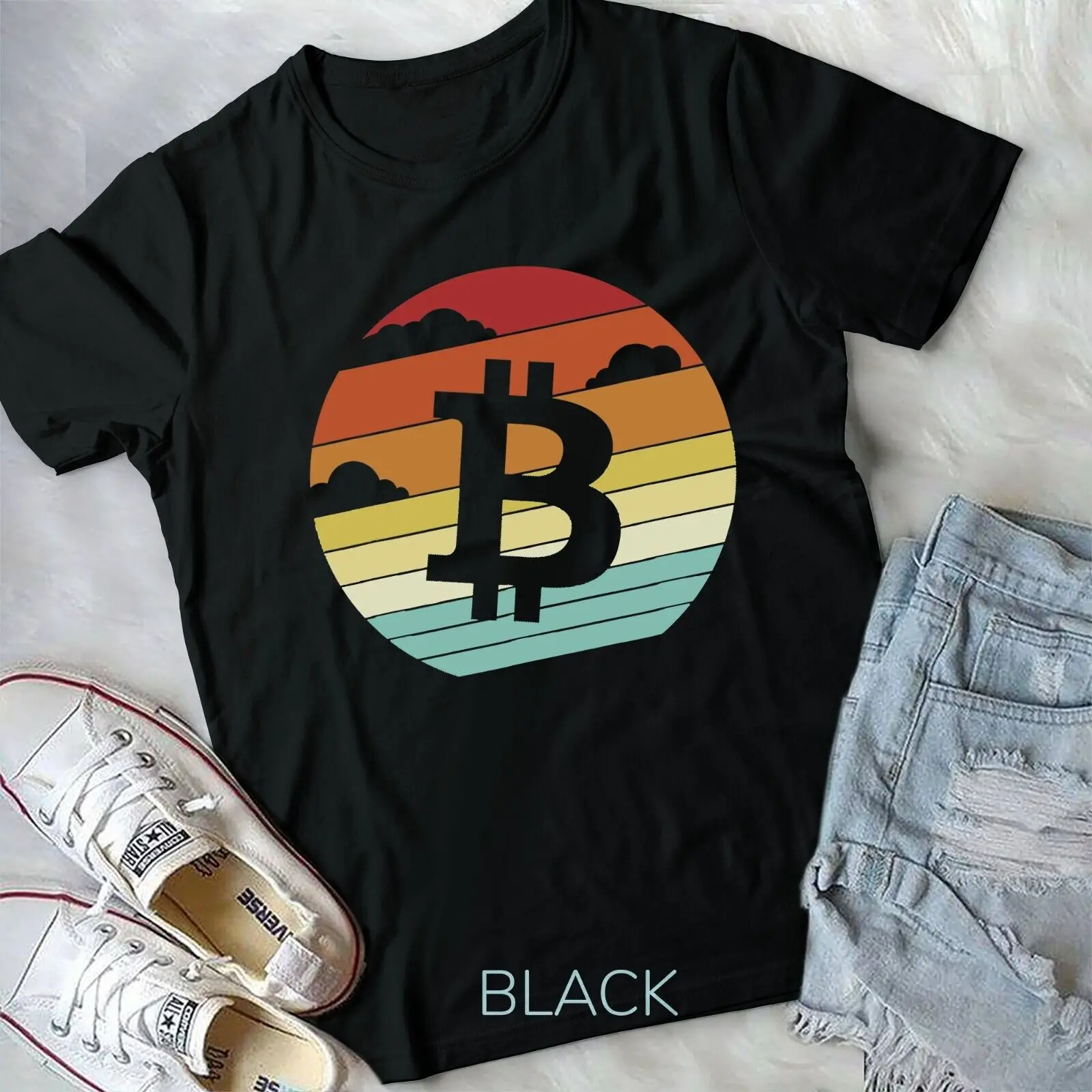 

Crypto Cryptocurrency Blockchains Bitcoin Unisex T-shirt