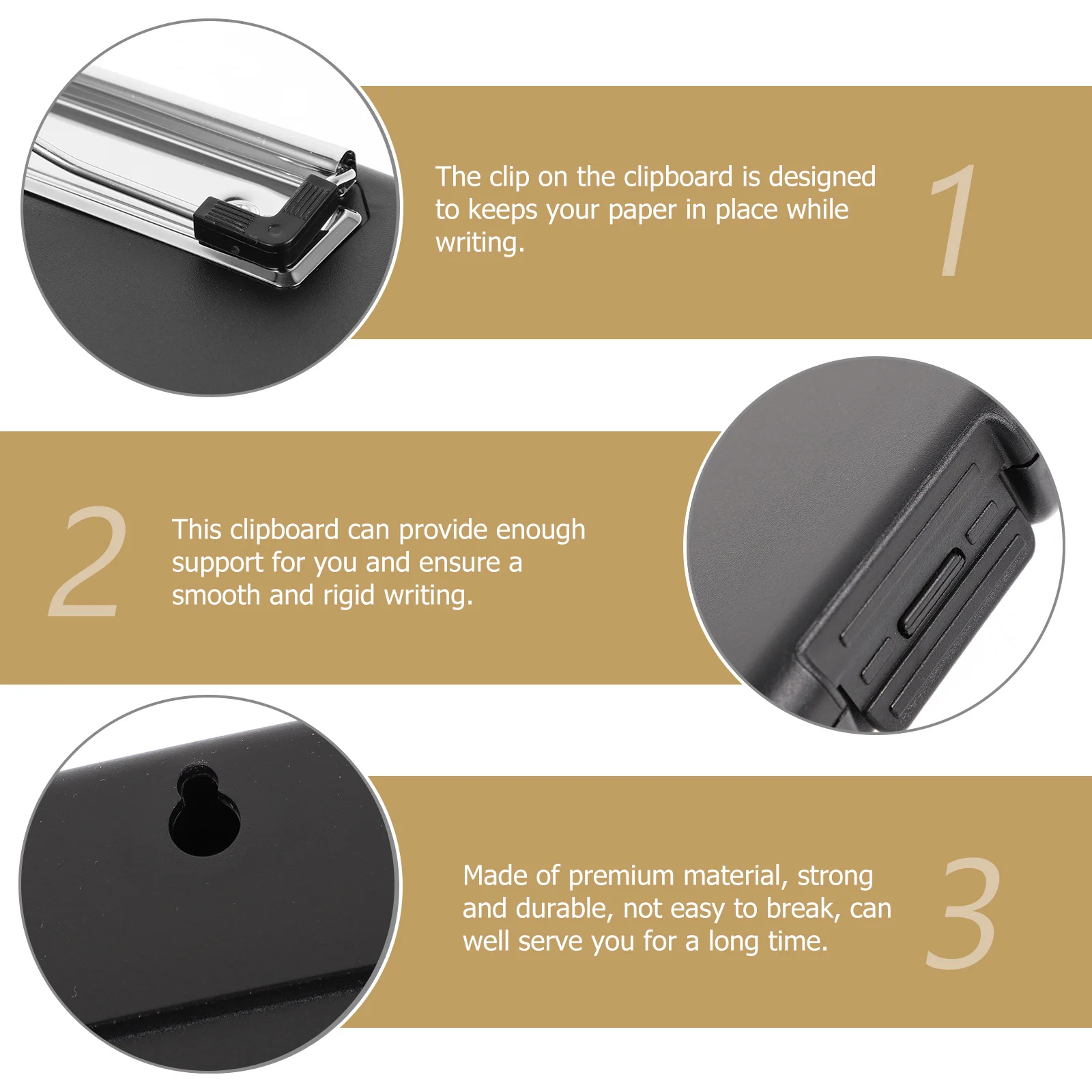 

Plastic Clipboard with Storage Nursing Clipboard Heavy Duty for Organizing Papers Pens Efficiently Nurse Accessory