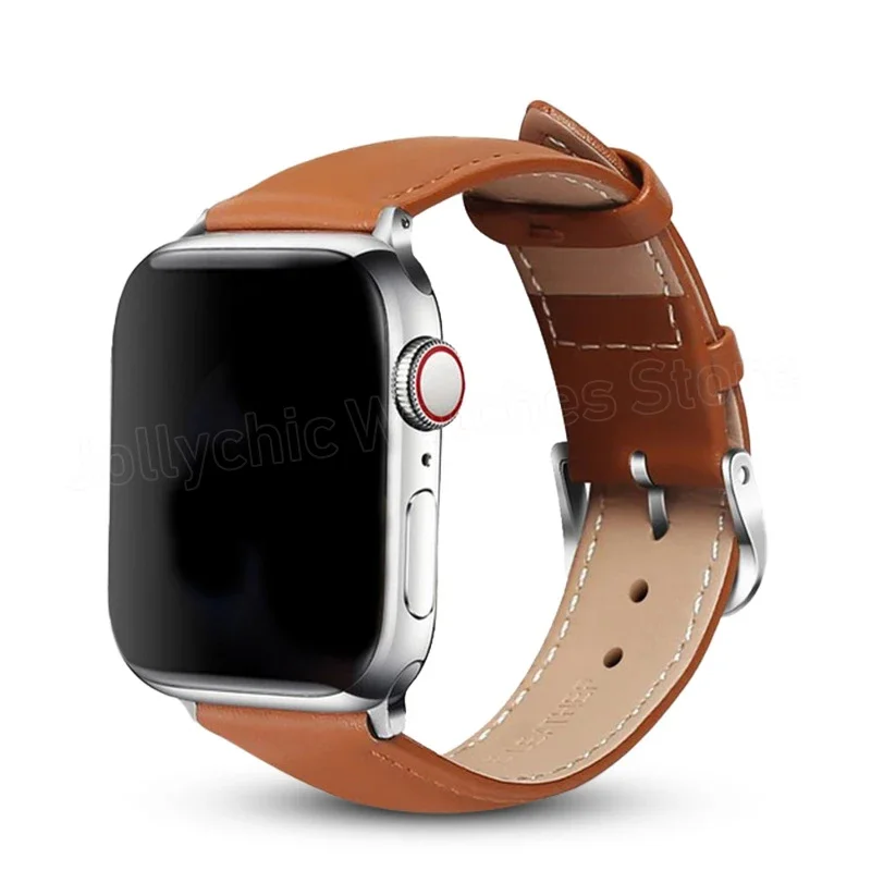 Starlight Leather Strap Bracelet For Apple Watch Ultra 2 Series 9 8 7 6 se 5 4 3 45mm 42mm 38mm 49mm 44mm 40mm Iwatch Watchbands