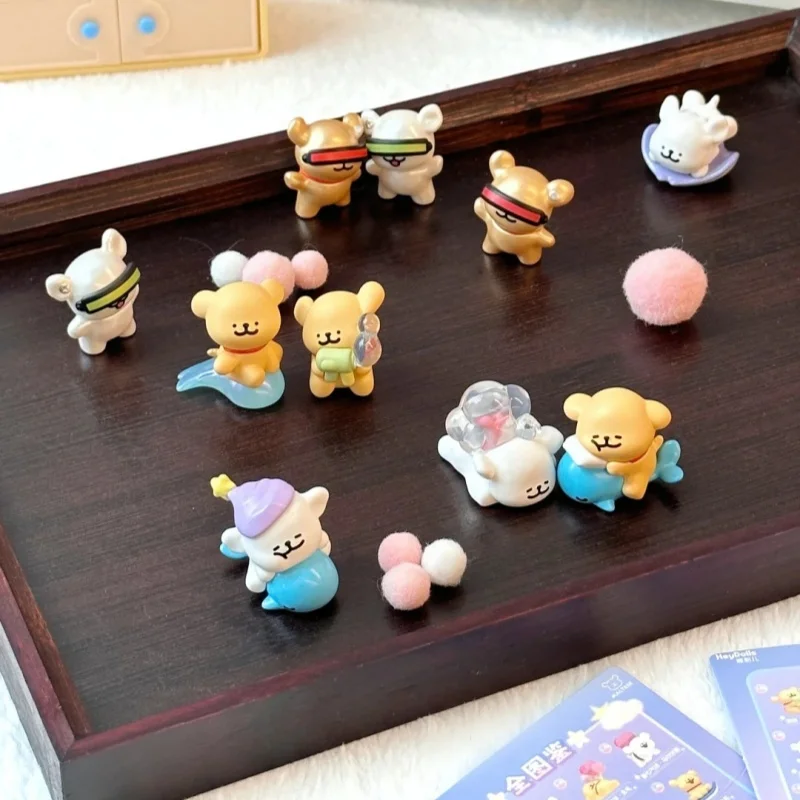 

In Stock Suplay Maltese Dream Series Blind Box Cute Mini Dog Figures Mystery Box Kawaii Collectible Desk Decor Ornament Gift