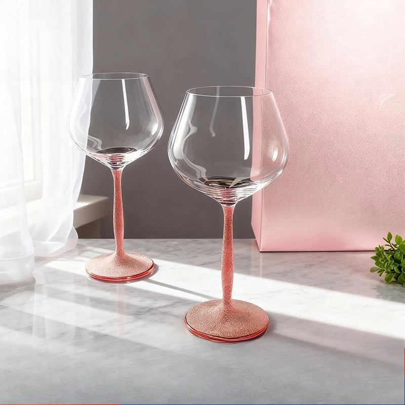 Crystal red wine glass set, premium wine glass, wedding gift, birthday gift, goblet gift box.