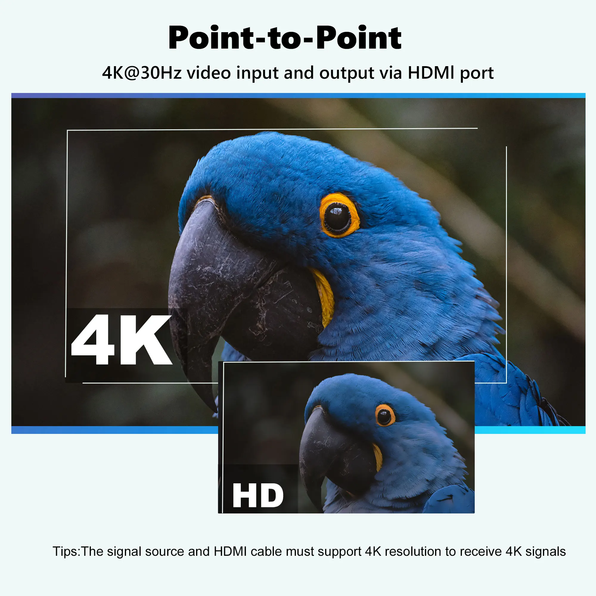 1500ft HDMI Wireless 4K Video Transmission 450M UVC Wireless Extender Video Transmitter Receiver for Camera Live Church Home PC