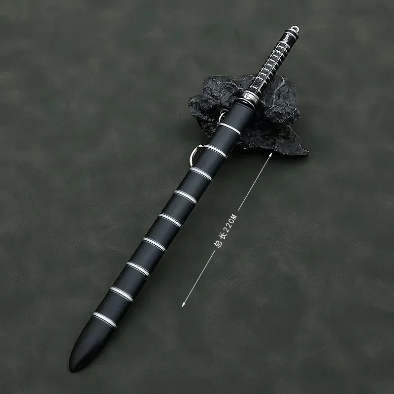 映画テレビ武器スーパーヒーロー武器ブレードヴァンパイアハンター 22 センチメートル金属素材刀サムライソードショーピースギフトおもちゃ男の子のため