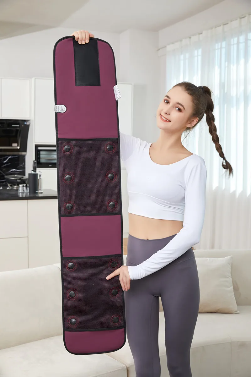 Pneumatic vibration warm palace belt Far infrared heating belt Magnet massage belt Fat Rejection Fat Belt 220V