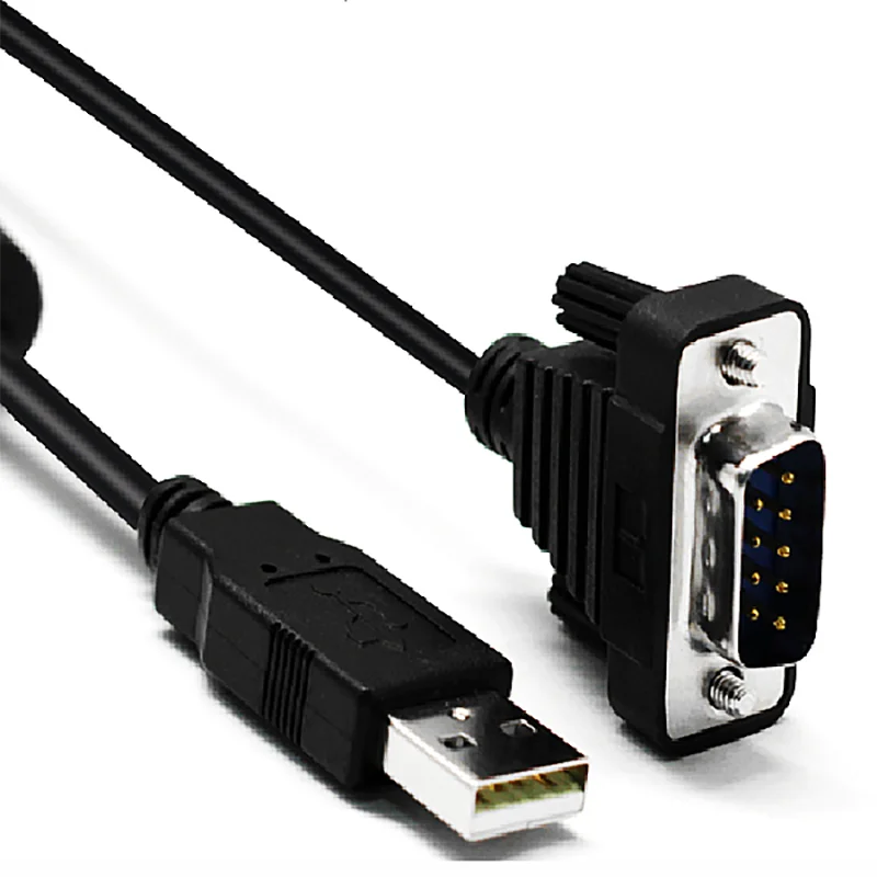 UOTEK RS232 كابل تسلسلي عالي الجودة USB 2.0 إلى RS-232 4 منافذ محول DB9 Com توسيع موصل محول UT-8814 #1