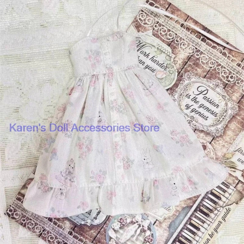 

1 шт. платье на бретельках в стиле Little Lady для кукол Landoudu/Blythe (подходит для Lulu, ymy24, Ob22, 24, 26, Zone, Jenny)