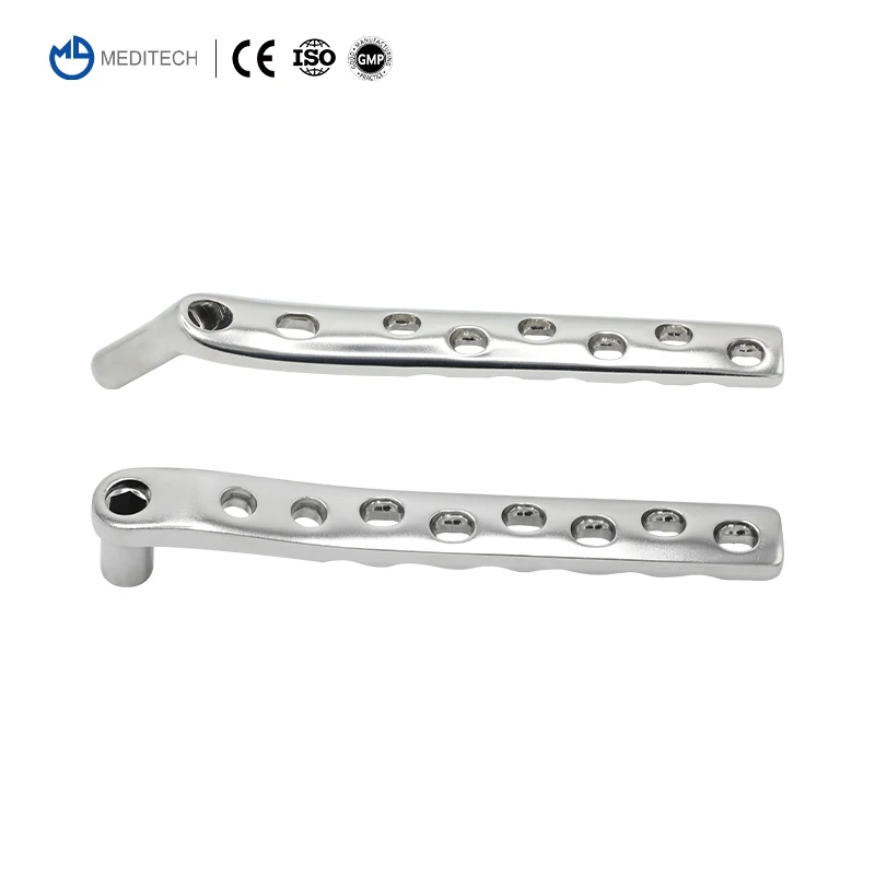 MEDITECH Orthopedic Plate DHS/DCS Plate Titanium Orthopedic Impant Bone Implant Orthopedic Instrument Trauma Plates