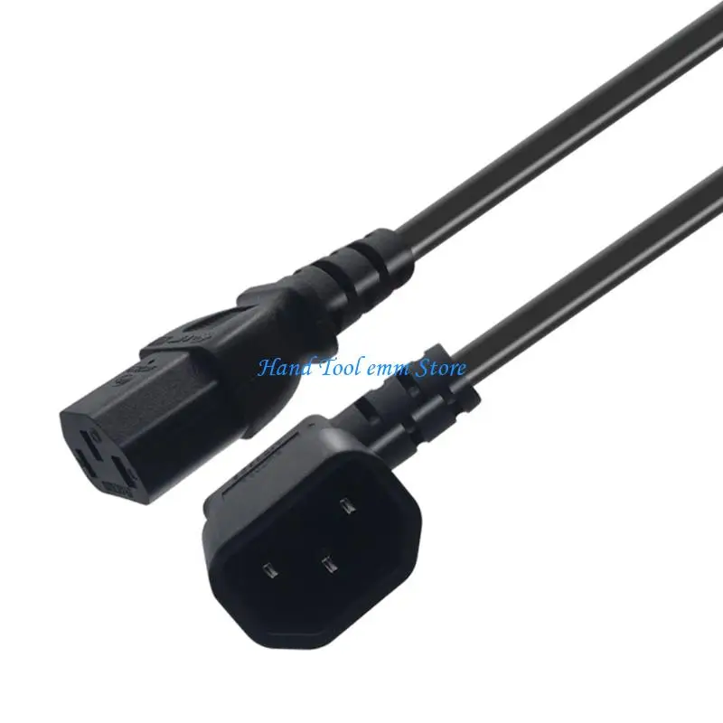 H37F C14 to C13 Power Cord 30cm 60cm for Computer Monitor UPS Server