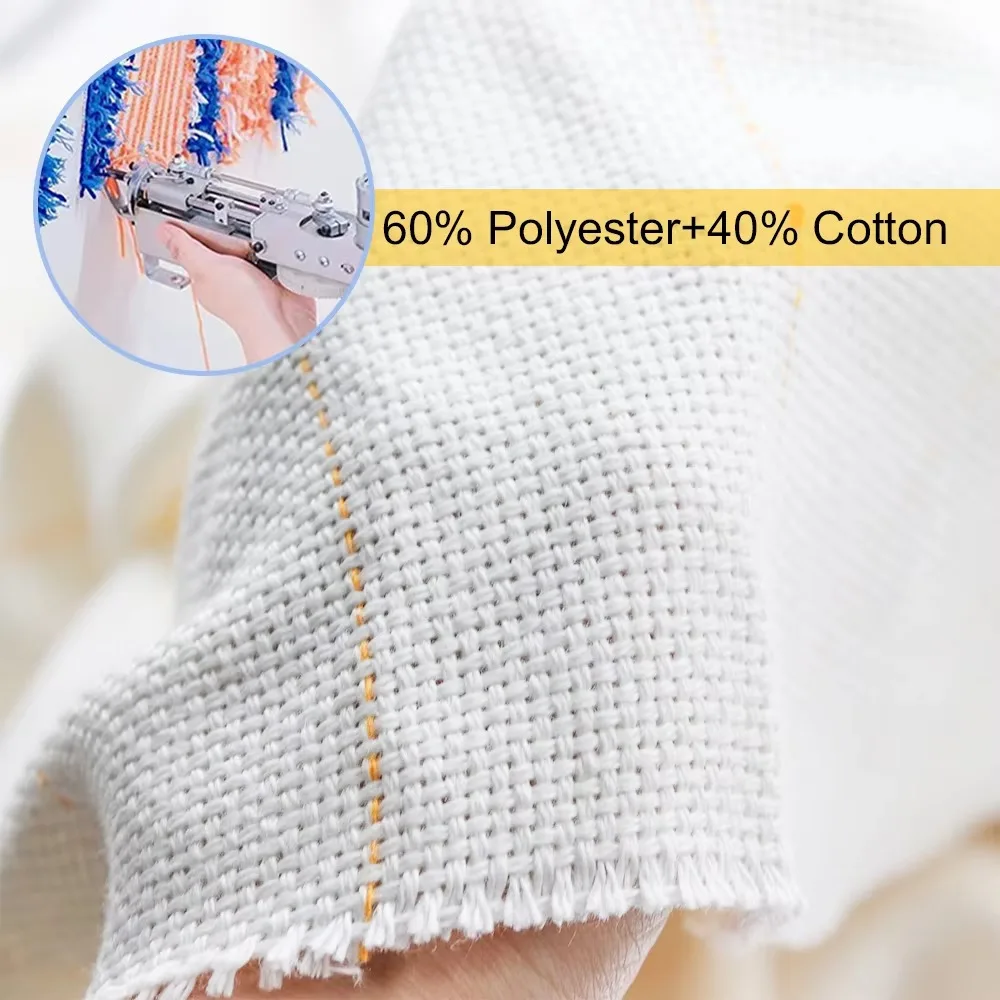 قماش معنقدة أساسية يمكنك صنعها بنفسك قماش الراهب مطرز قماش معنقدة مع خطوط ملحوظة لملحقات إبرة البنادق البساطية #2