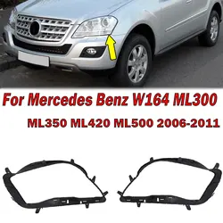 Accessori auto per Mercedes Benz W164 ML300 ML350 ML420 ML500 2006-2011 guarnizione faro anteriore striscia di gomma rondella anello di tenuta