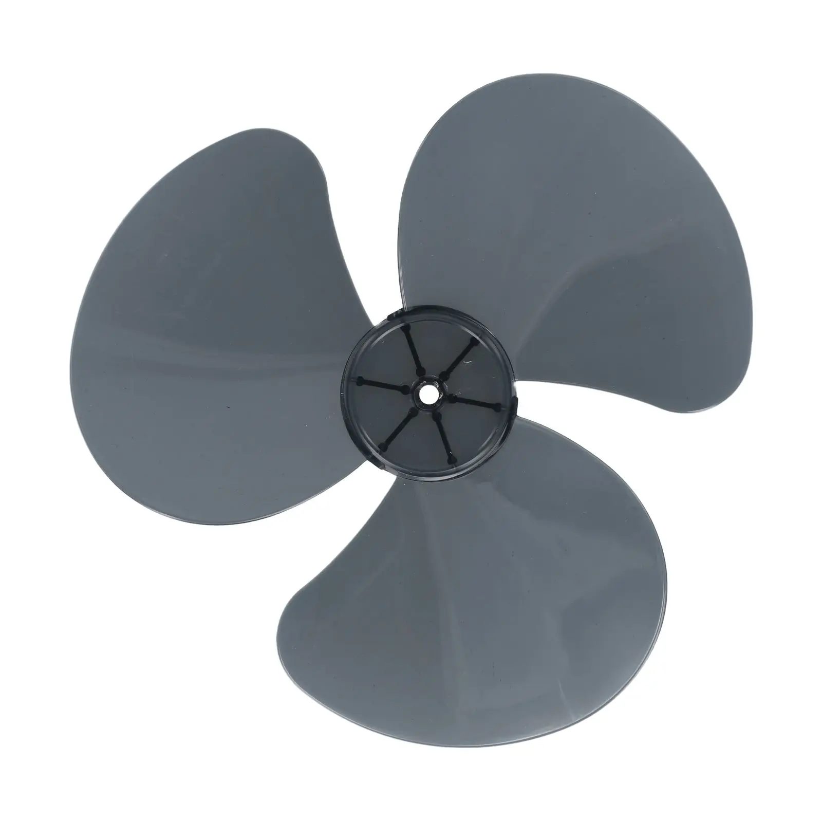 Pala del ventilatore in plastica da 28 cm, ventola da tavolo con pala del ventilatore a piedistallo in piedi a 3 foglie, con coperchio dado, accessori per ventilatore elettrico