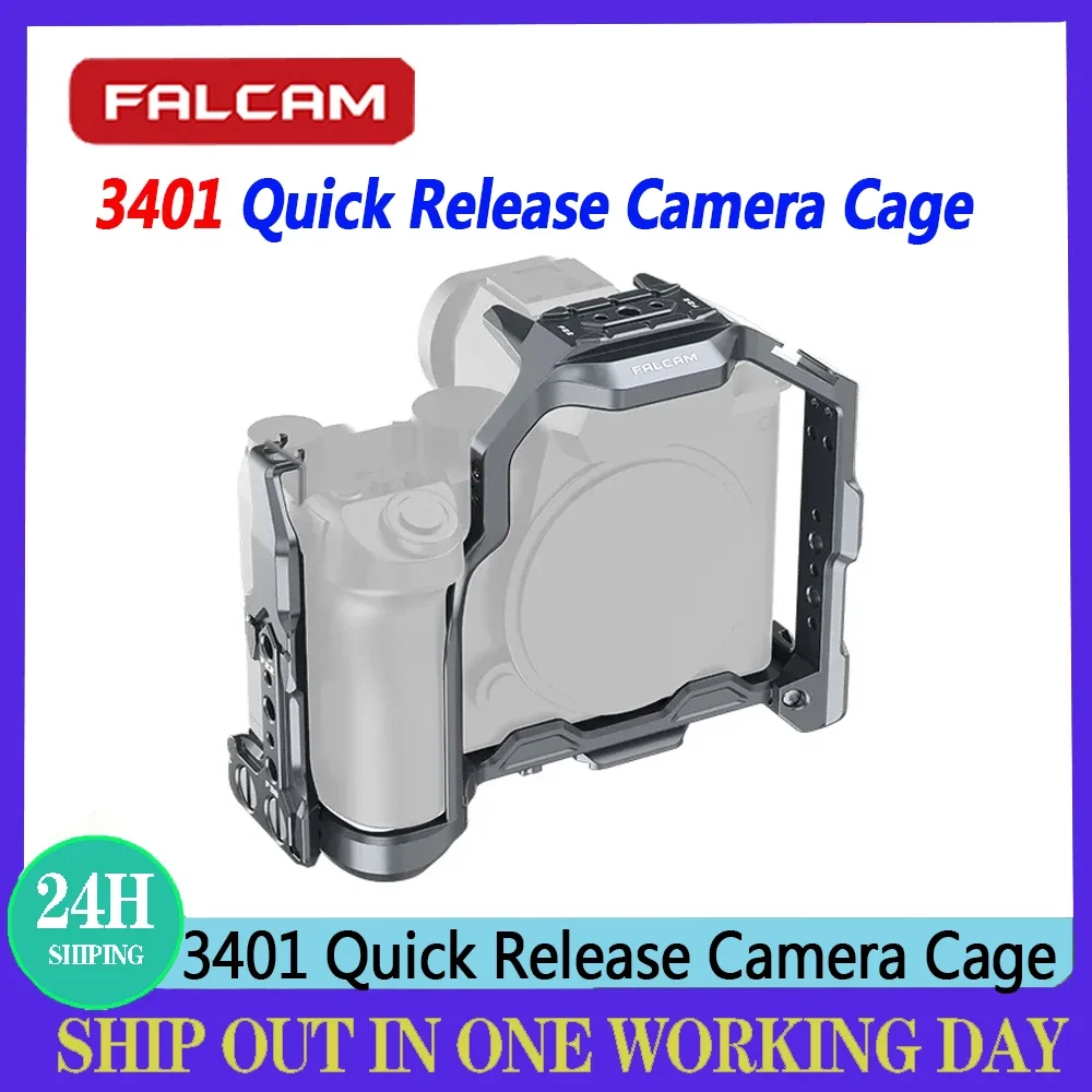 

FALCAM C00B3401 F22&F38&F50 Quick Release Camera Cage For LUMIX S5Ⅱ Camera