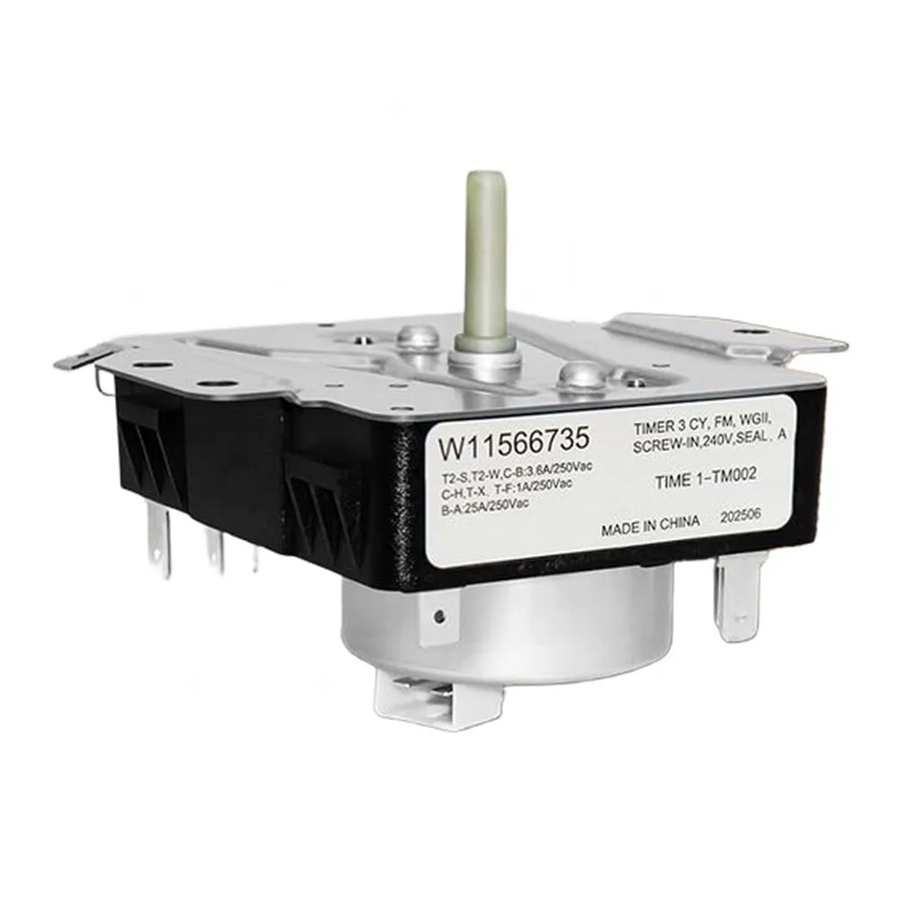 Replacement Dryer Timer Assembly W11566735 Plastic Metal Drying Control Component For Reliable Performance Easy Install Fit
