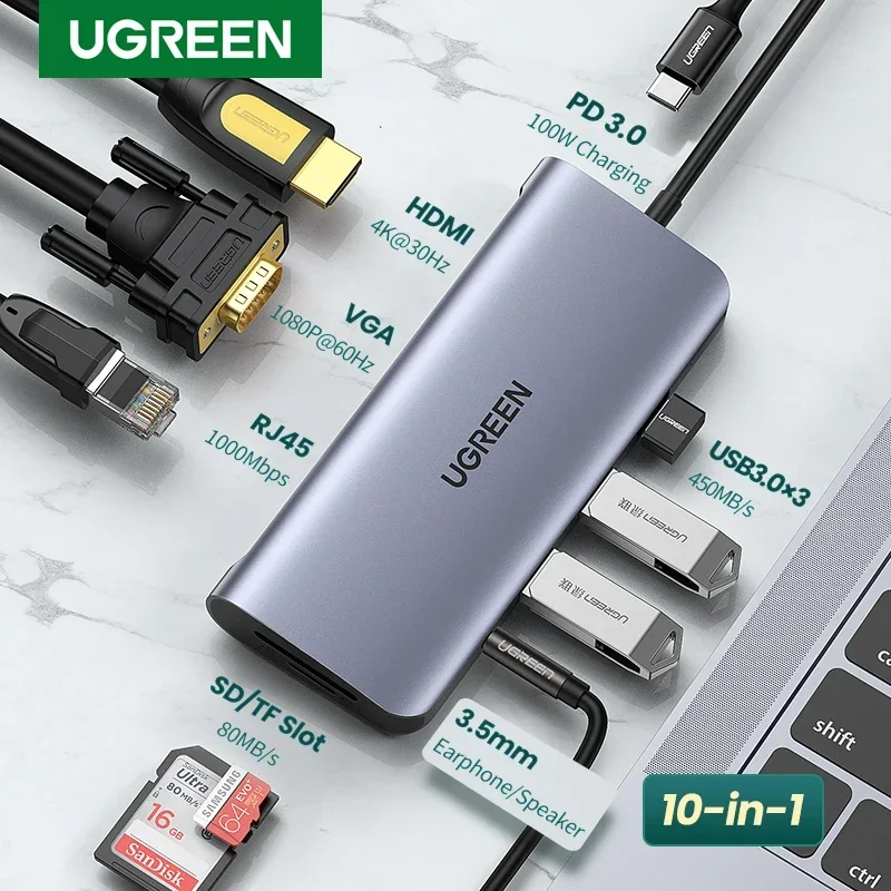 Ugreen Usb Typec Hu… - image