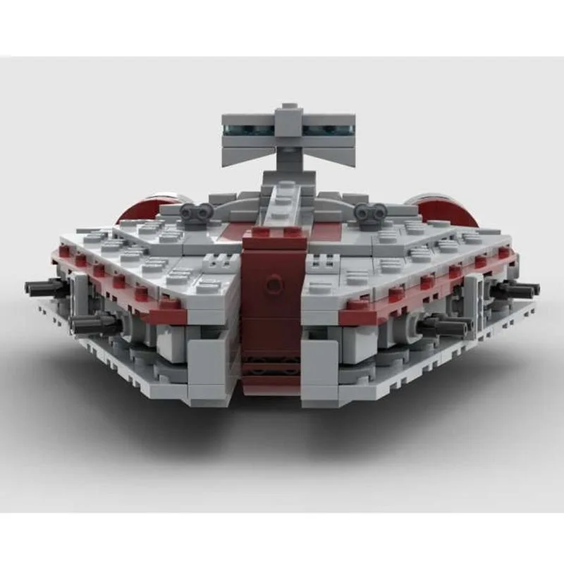 MOC-218737 Modelo de bloco de construção Urban Ocean Cruiser, 512 peças, presente de brinquedo criativo para meninos, crianças, aniversário e Natal