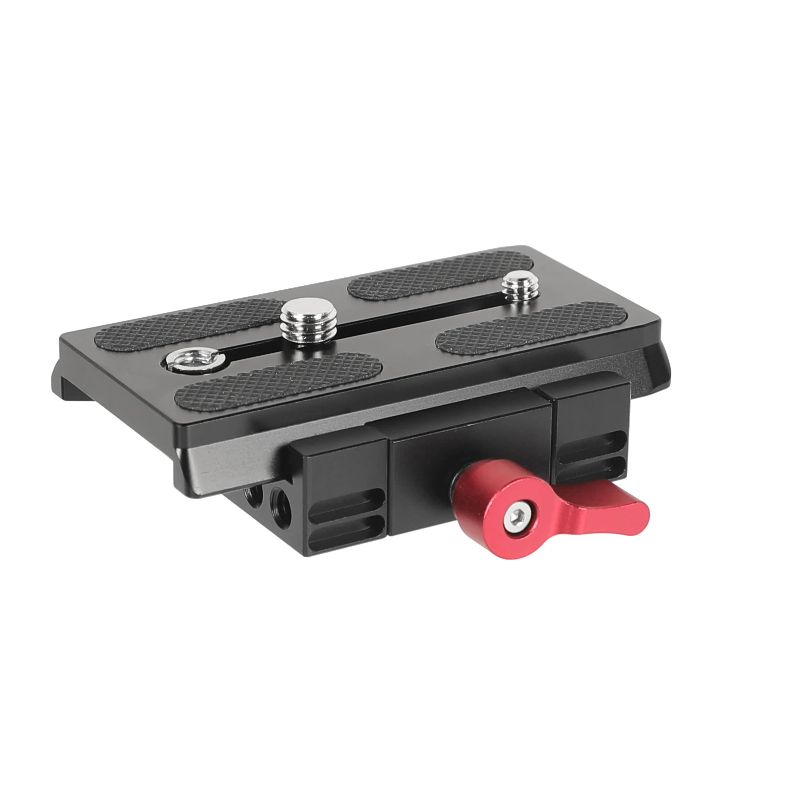 CAMVATE Quick Release Plate Clamp Camera Baseplate For Camera Cage Manfrotto 577/ 501/ 504/ 701 Tripod, Rail, Stabilizer