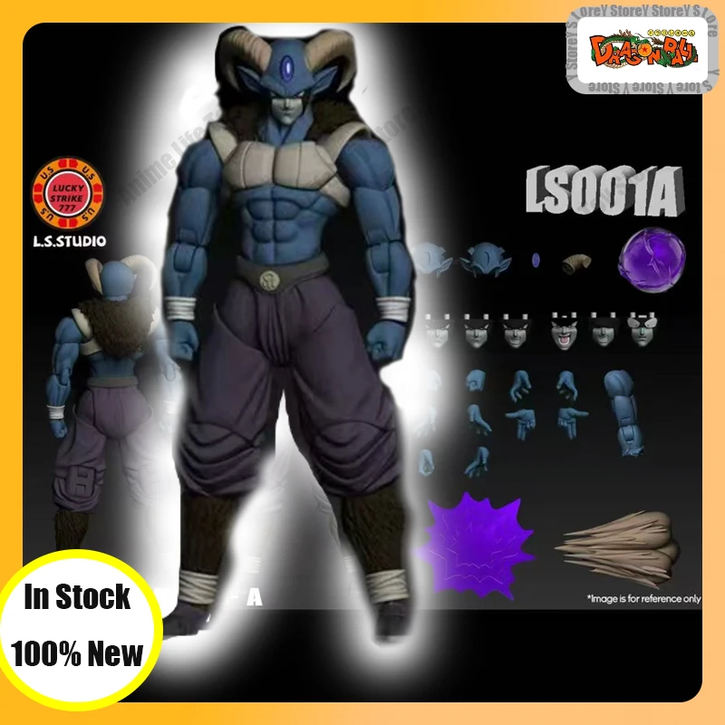 

LS Studio Dragon Ball MORO Breakout Kings Action Figures MORO Agent Killer Figure Statue Collection Custom Toy Gift