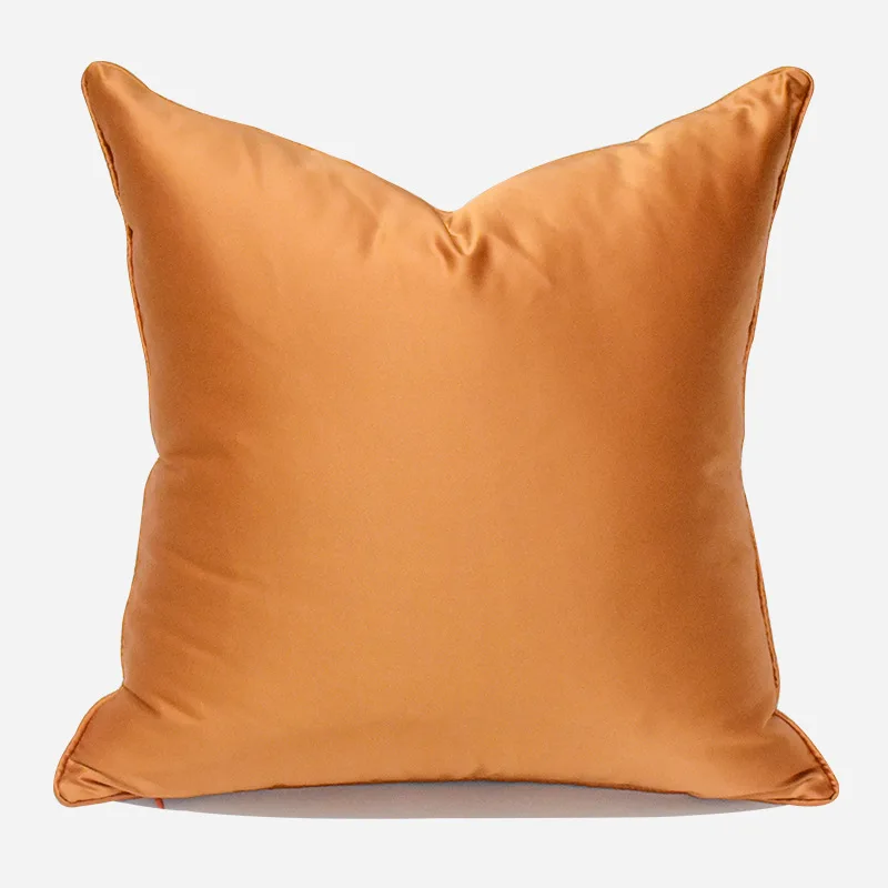 تصميم فاخر غطاء وسادة أريكة برتقالي هندسي وسادة غطاء للمنزل فندق أريكة غرفة نوم الديكور 30x50 45x45 50x50 40x60 سنتيمتر