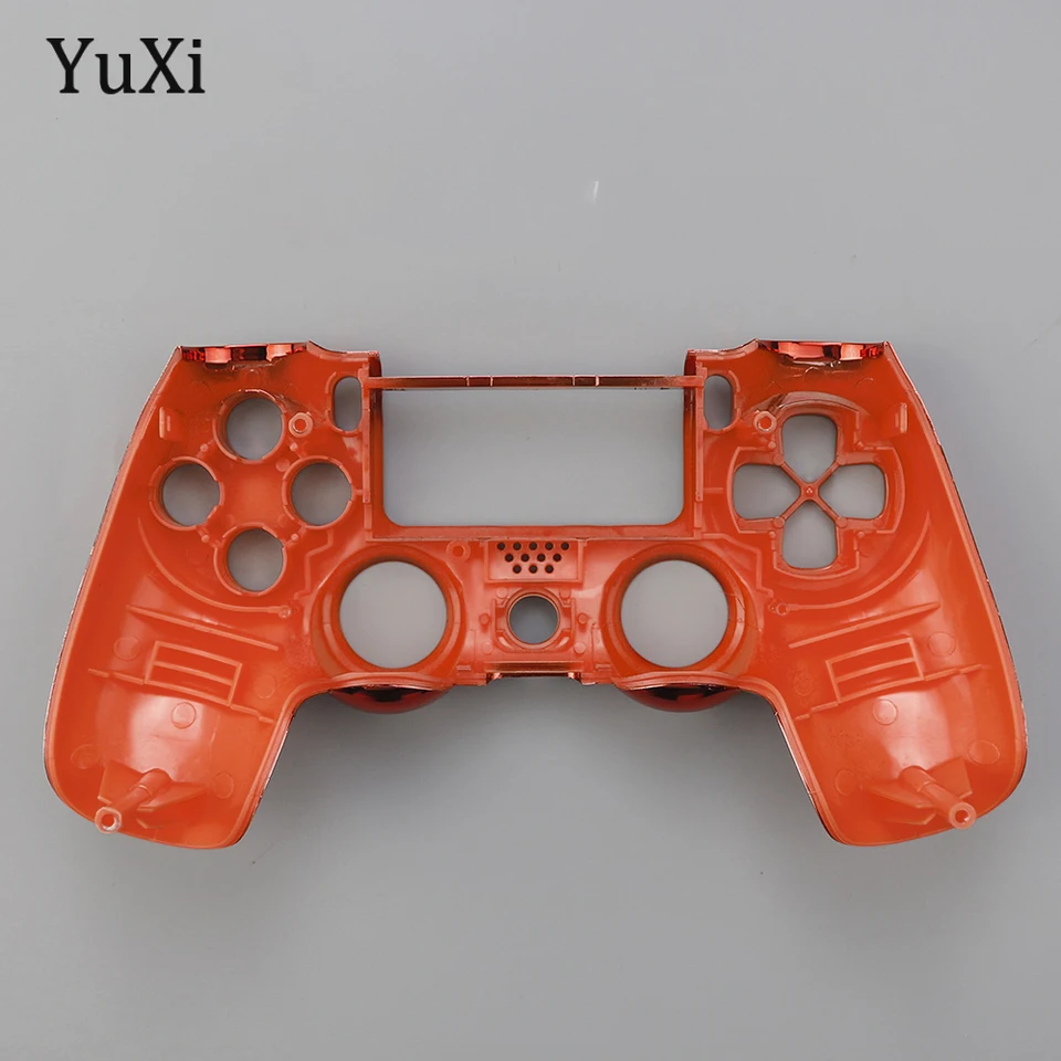 1 Piece For PS4 Top Bottom Housing Shell Replacement Chrome