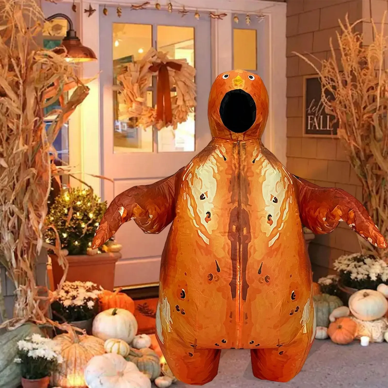 

Inflatable costume fancy dress clothes blowing suit for party favors supplies role play present carnival stage performance