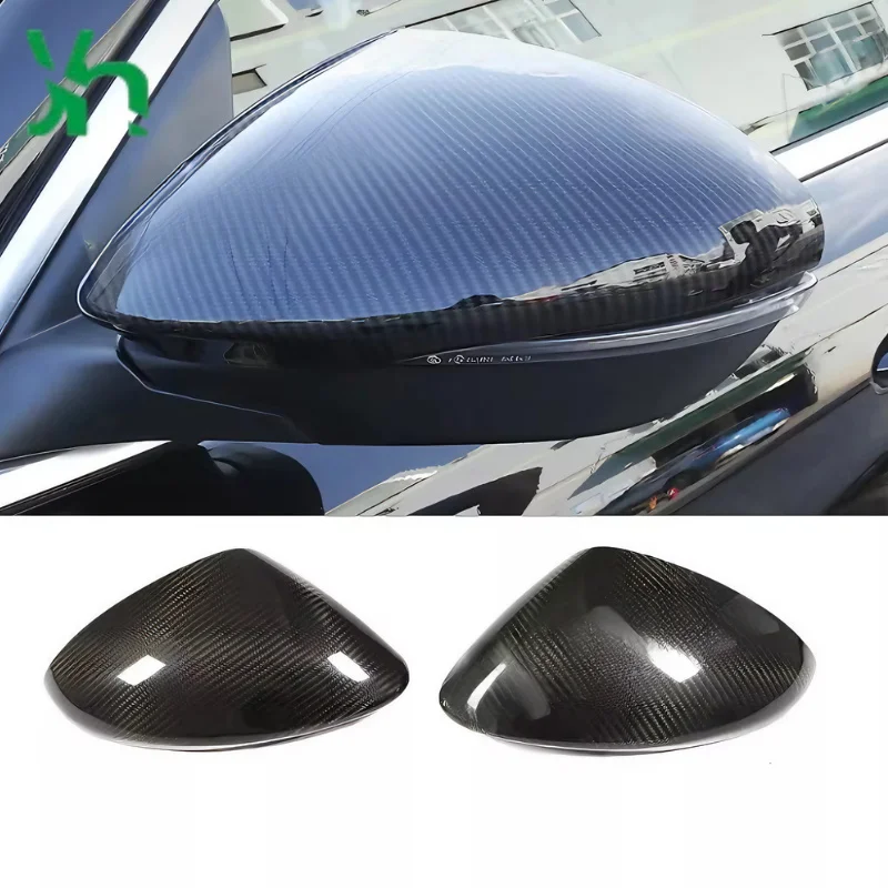 لساقة α · روميو جريكال (2023-) ستيلفيو (2019-) غطاء مرآة الرؤية الخلفية من ألياف الكربون الحقيقية مرآة جانبية من ألياف الكربون الحقيقية