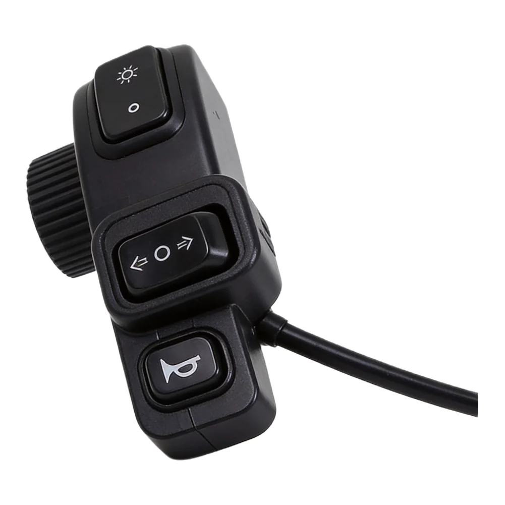 Switch Ebike Switch Hazard Light Head Light Headlight Latching (ON OFF) Button Motorcycle Power Outlet Scooter