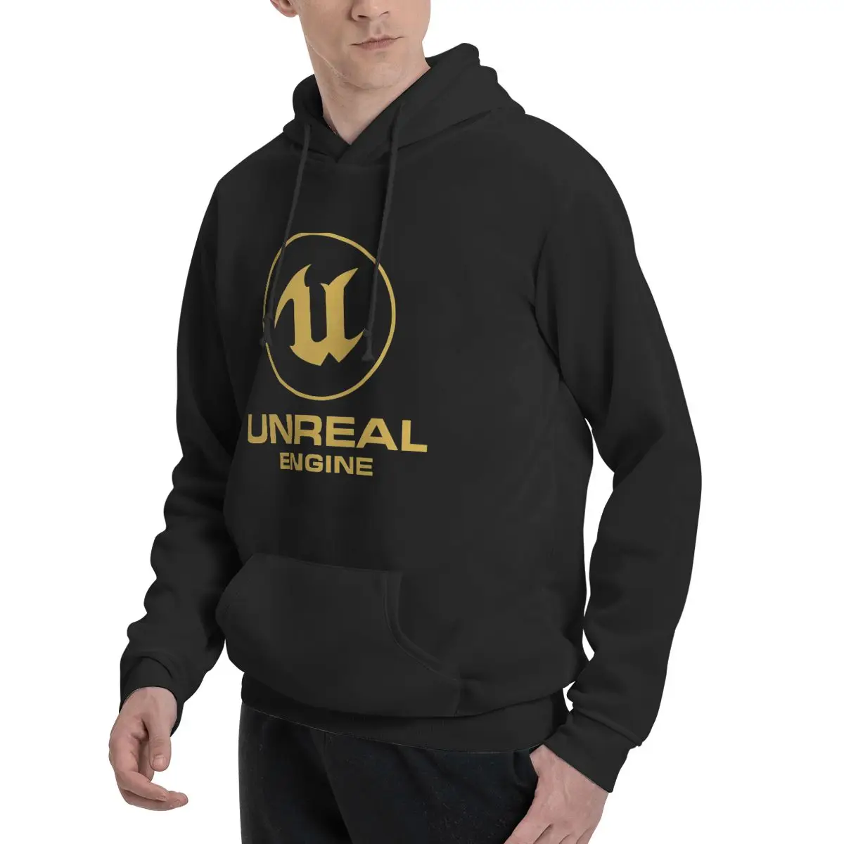 الأكثر مبيعًا - سويت شيرت بقلنسوة للرجال من Unreal Engine Merchandise