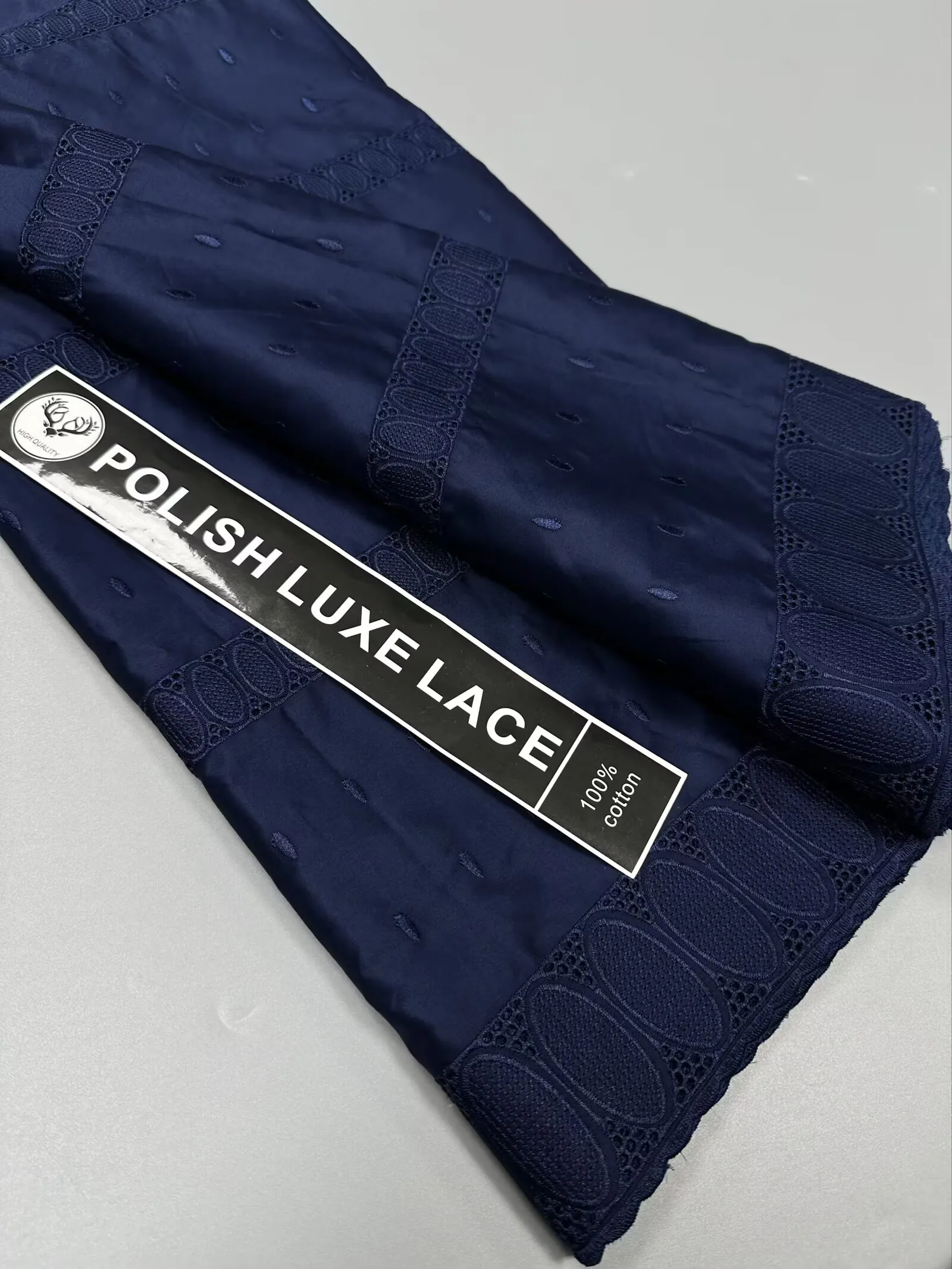 

Wholesale Swiss Voile Lace High Quality African Polish Lace Fabric 5 Yards Swiss Lace Fabric 100% Cotton Fabric Materia For Men