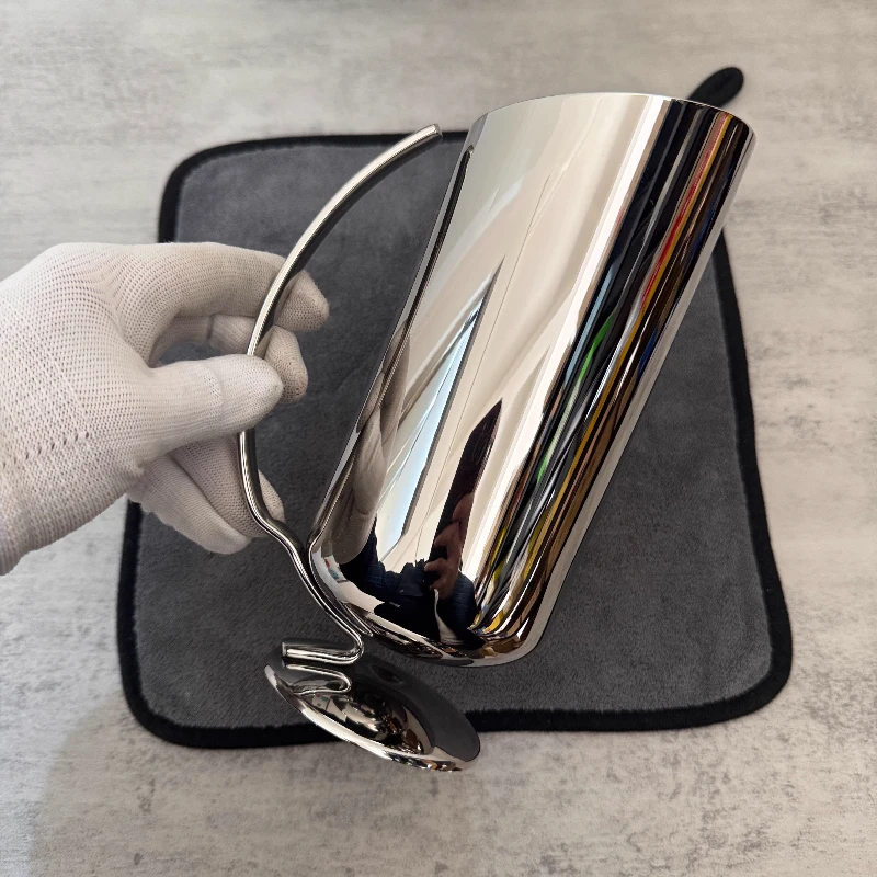 

French M Cold Kettle Teapot Coffee Pot Scented Tea Brewing Teapot 900ML 18/10 Stainless Steel, Gift with Packaging
