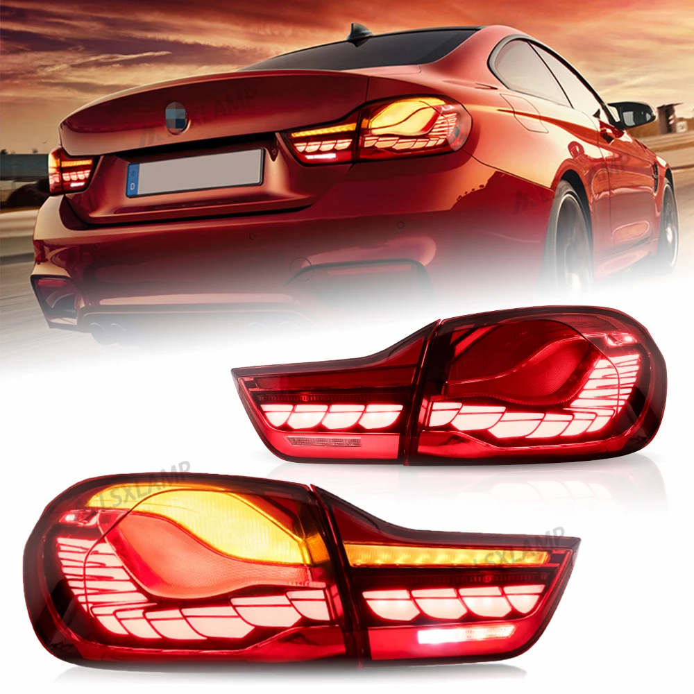 

GTS стиль OLED задний свет в сборе для BMW 4 серии F32 F36 M4 F82 2014 - 2020 задняя лампа задний свет с динамическим поворотным сигналом