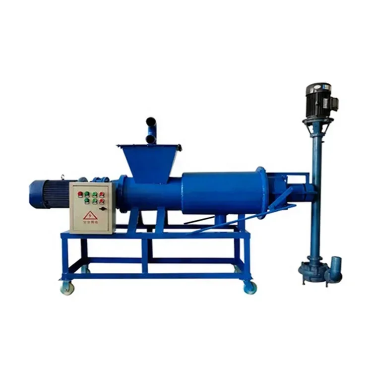 Manure Water Separator Machine / Pig Manure Organic Fertilizer Machine / Solid Liquid Separator For Animal Dung