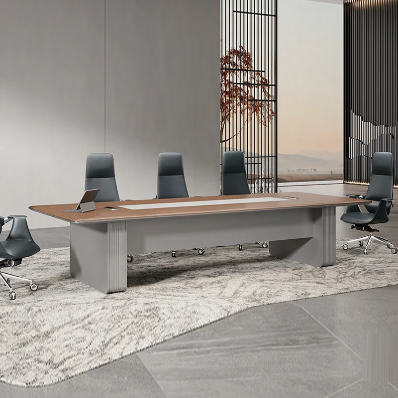 Conference Table Office Desk And Chair Set Simple And Modern Small Meeting Office Furniture Training Table Long Table