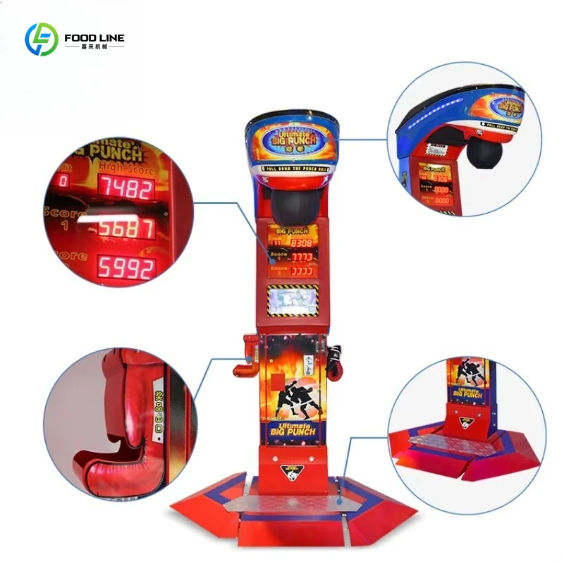 Customized Arcade Electronic Boxing Game Machine Manufacturer Price Boxing Punching Machine