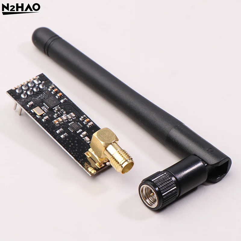 1pc 3-3.6V NRF24L01+PA+LNA Wireless Module With Antenna 1000 Meters Long Distance FZ0410 -20-70 degree