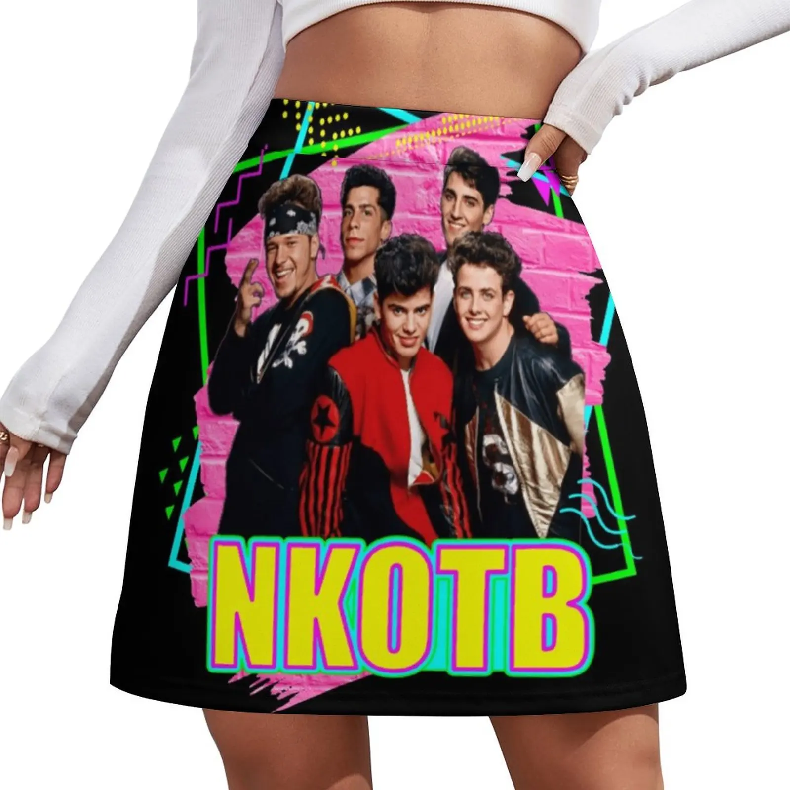 

NKOTB Music New And Kids Gift For Fan Mini Skirt Evening dresses Korean skirts summer dress for women 2025 Mini Skirt