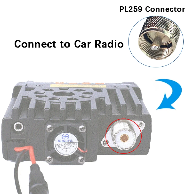 NMO Mount Magnetic Base 9CM/3.54inch 5M PL259 Connector For Yaesu Kenwood Vertex Icom TYT BaoJie BJ-218 BJ-318 Car Mobile Radio