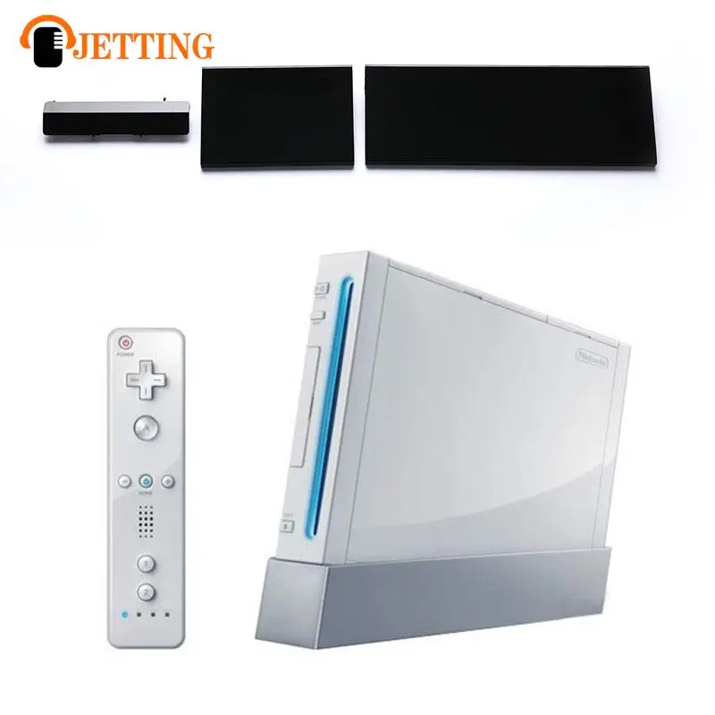 New 3 in 1 Plastic Replacement Door Cover Flap Set for Wii Console 2 Cover