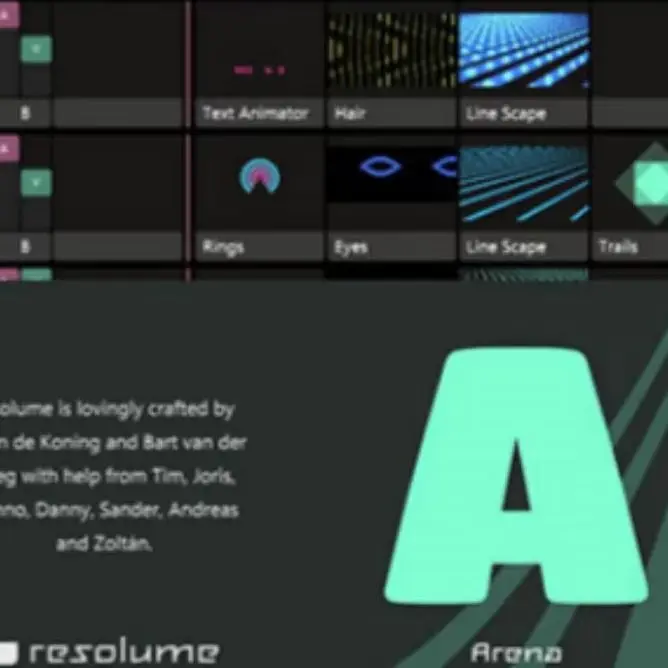 Updatable Stage Live performance VJ software Resolume Arena 7.26.2 Software Wire Juicebar , Rapid online licensing