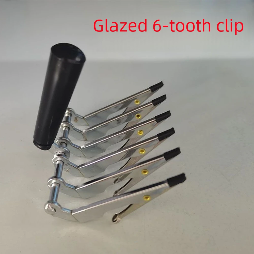 

Зажим для глазури Dental Six-Tooth Batch: инструмент для нанесения глазури на фарфор, вспомогательное приспособление для зуботехнических лабораторий