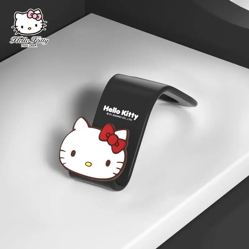 Sanrio Kawaii Hello Kitty Car Hook Cartoon Car Seat Load-bearing Hook Car Rear Chair Hook Car Interior Accessories Auto Parts