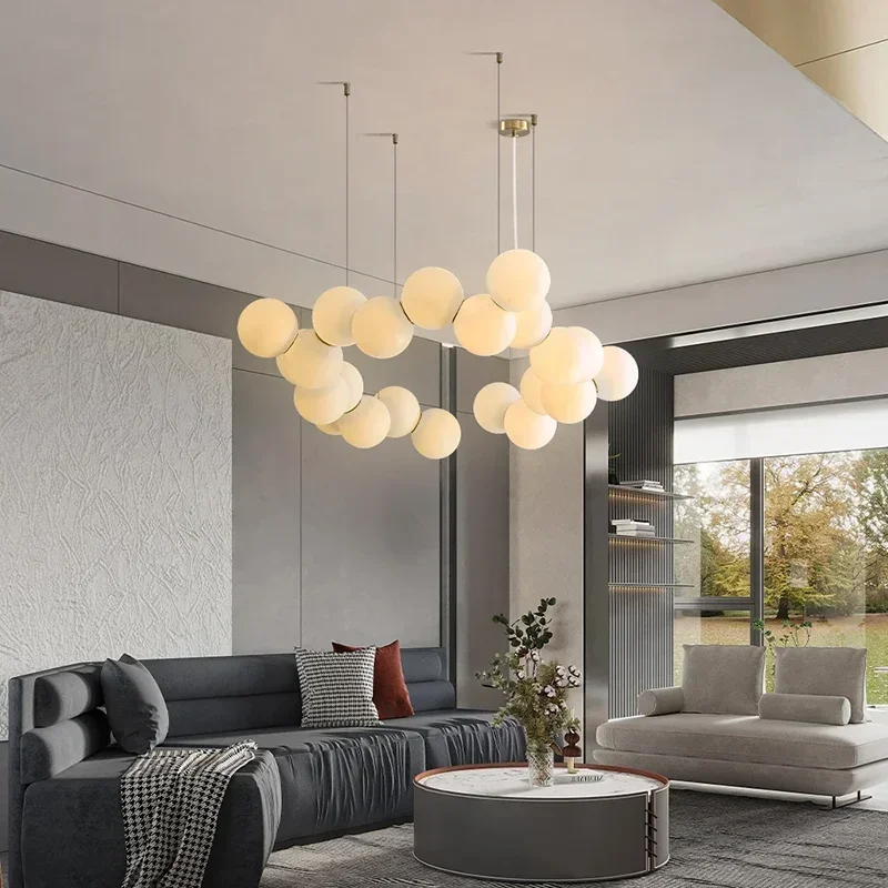 Nordic style home decoration: Living room chandelier ceiling lamp, indoor lighting fixtures