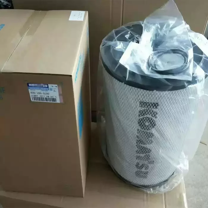 For Komatsu excavator parts PC200 220 240 360-7-8 M0 air filter 600-185-6100