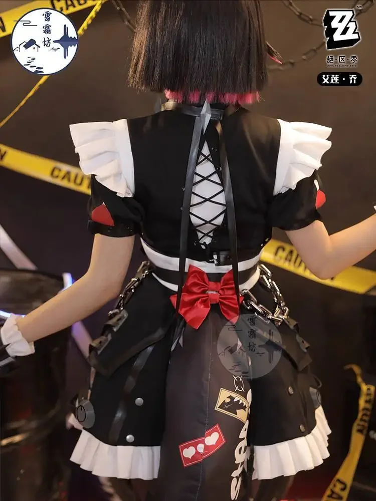 ورشة عمل Snow Frost Zero Zone Shark Girl Aileen Joe أزياء تنكرية للتدبير المنزلي الفيكتوري لعبة الرسوم المتحركة مجموعة كاملة من الإناث #5