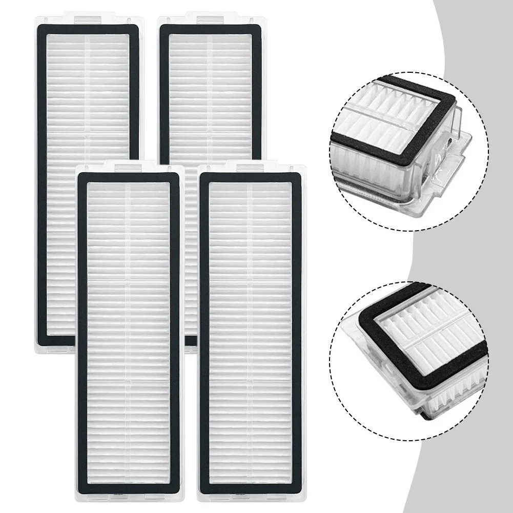 4 STKS Stofzuigerfilterset Vervanging Wasbaar Filter Vangt Fijne Stofdeeltjes Voor Mijia M40S / OV31CN Huishoudelijk Vacuüm