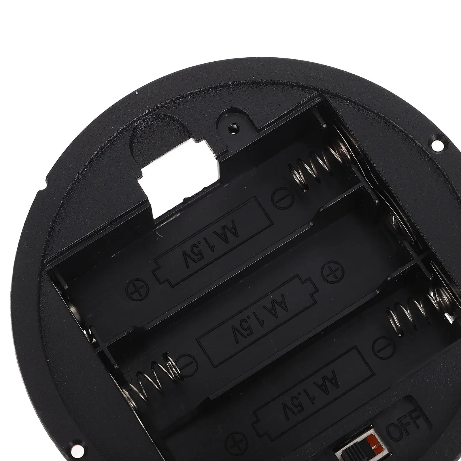 10Pcs Battery Organizer Storage Box 3-Slot Holder Cover on Off Button Battery Case for LED Light DIY Hobby Projects Holiday