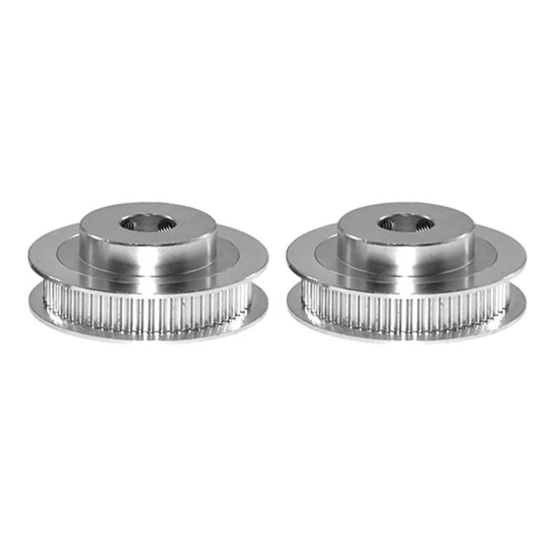 GT2 – roue synchrone 20 60 dents 8mm, 2 jeux de poulies de synchronisation d'alésage avec 2 pièces longueur 200mm largeur 6mm réduction de ceinture 40JE