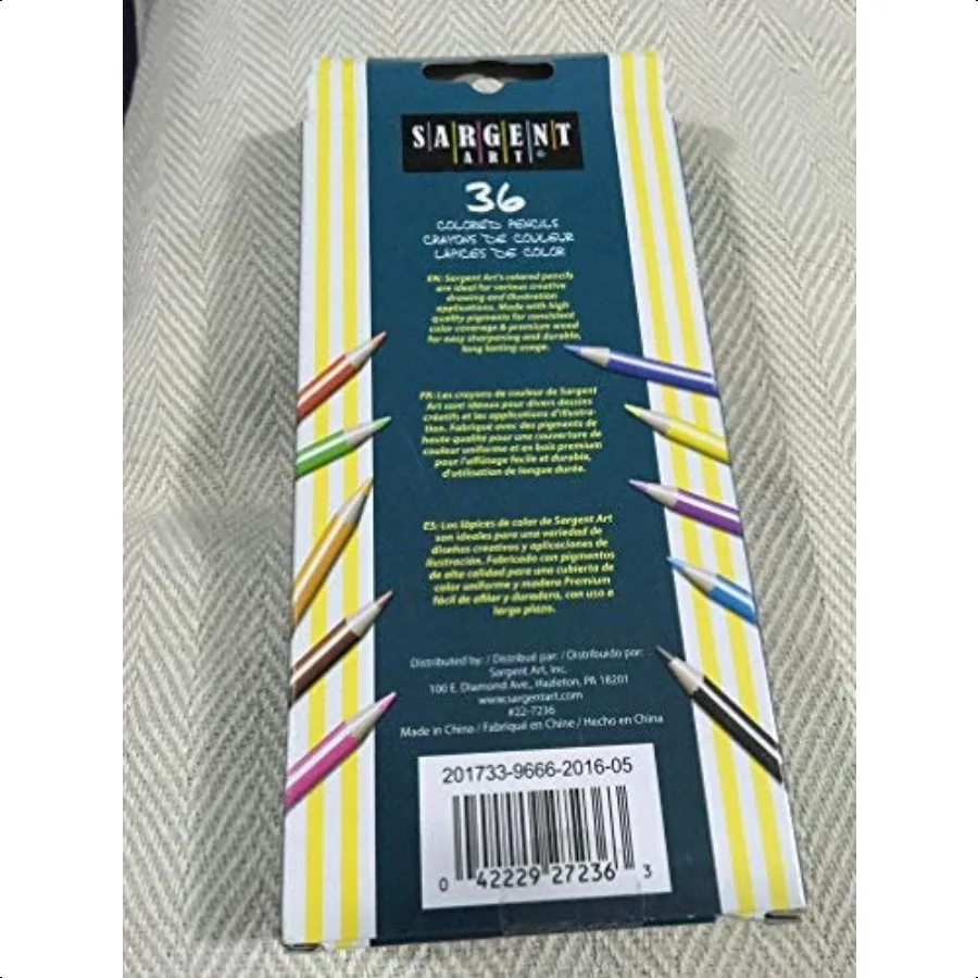 Sargent Art 227236 36 Stück verschiedene Buntstifte